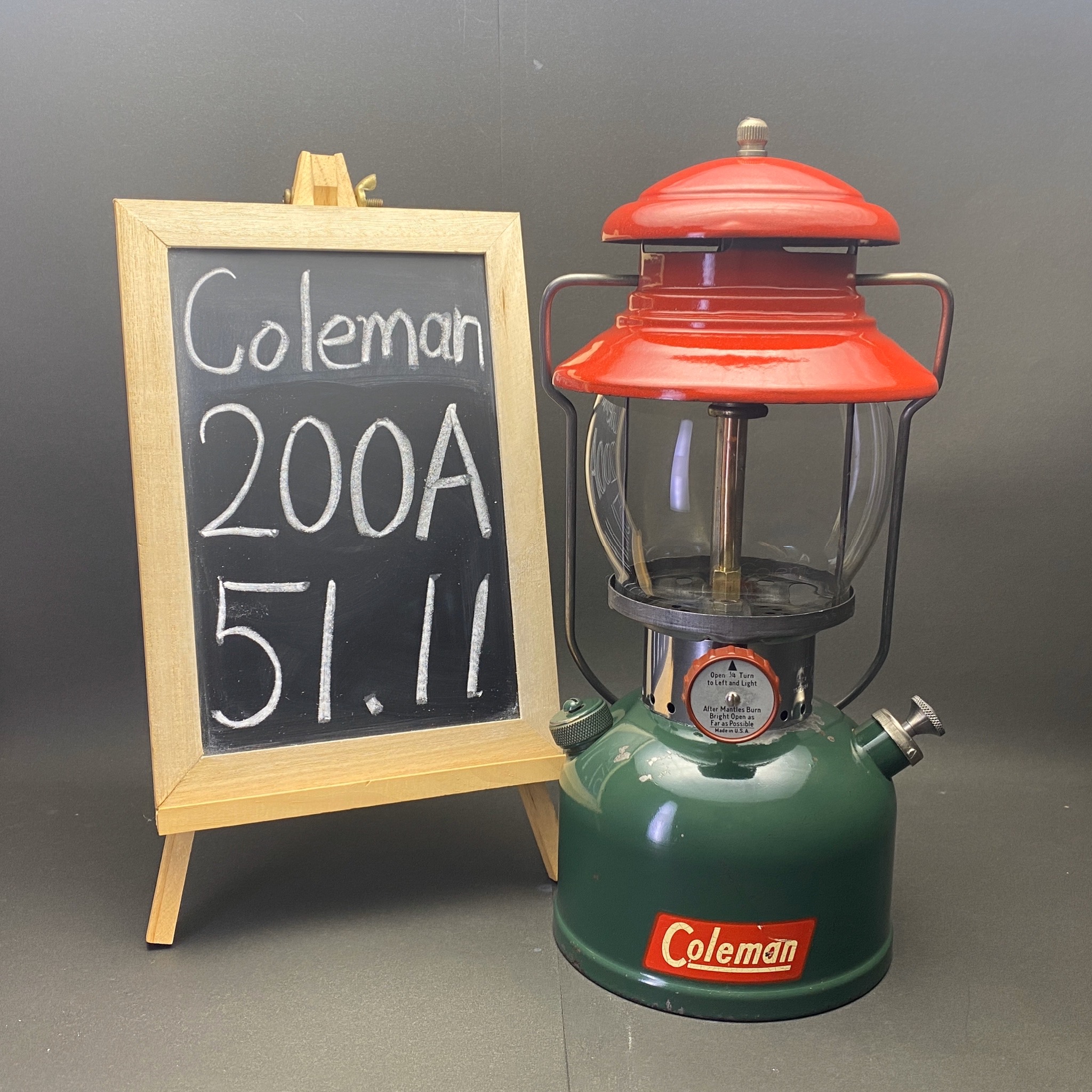 1951s COLEMAN 200A LANTERN | U's Lantern