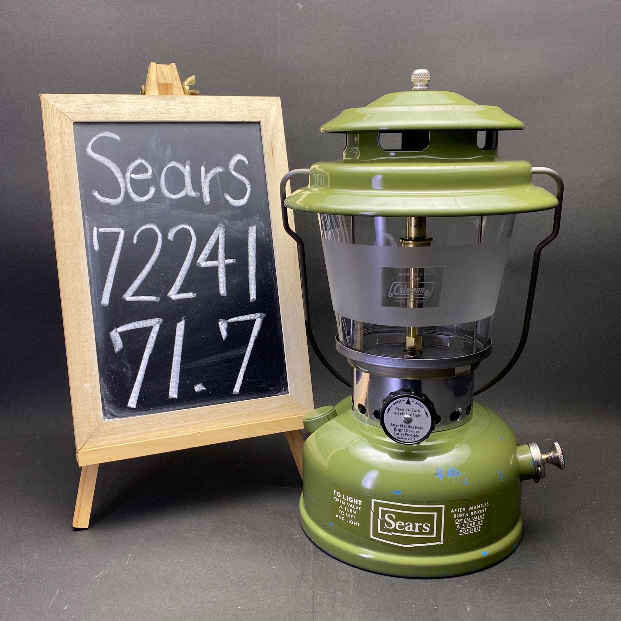 1971s SEARS 72241 LANTERN | U's Lantern