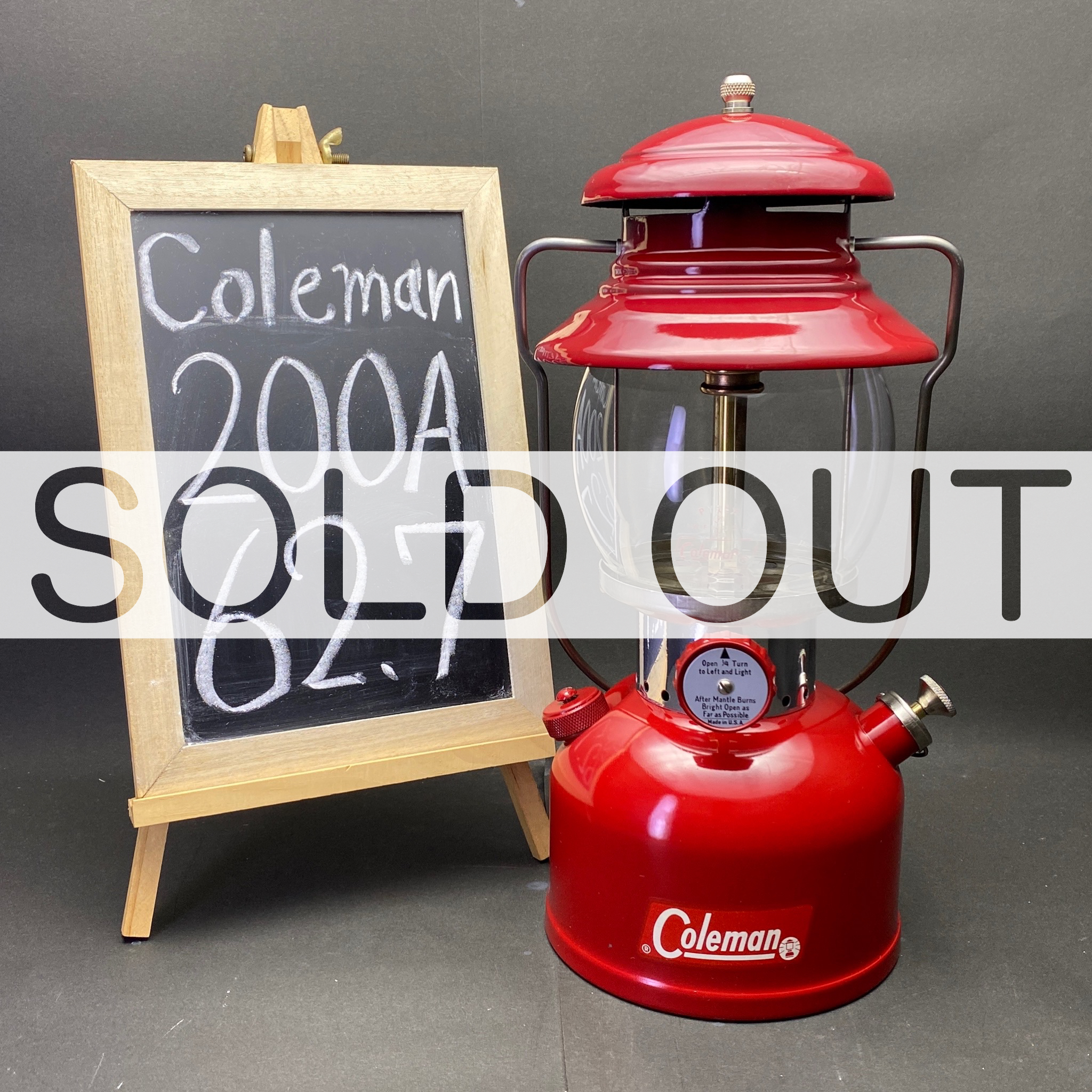 1962s COLEMAN 200A LANTERN | U's Lantern