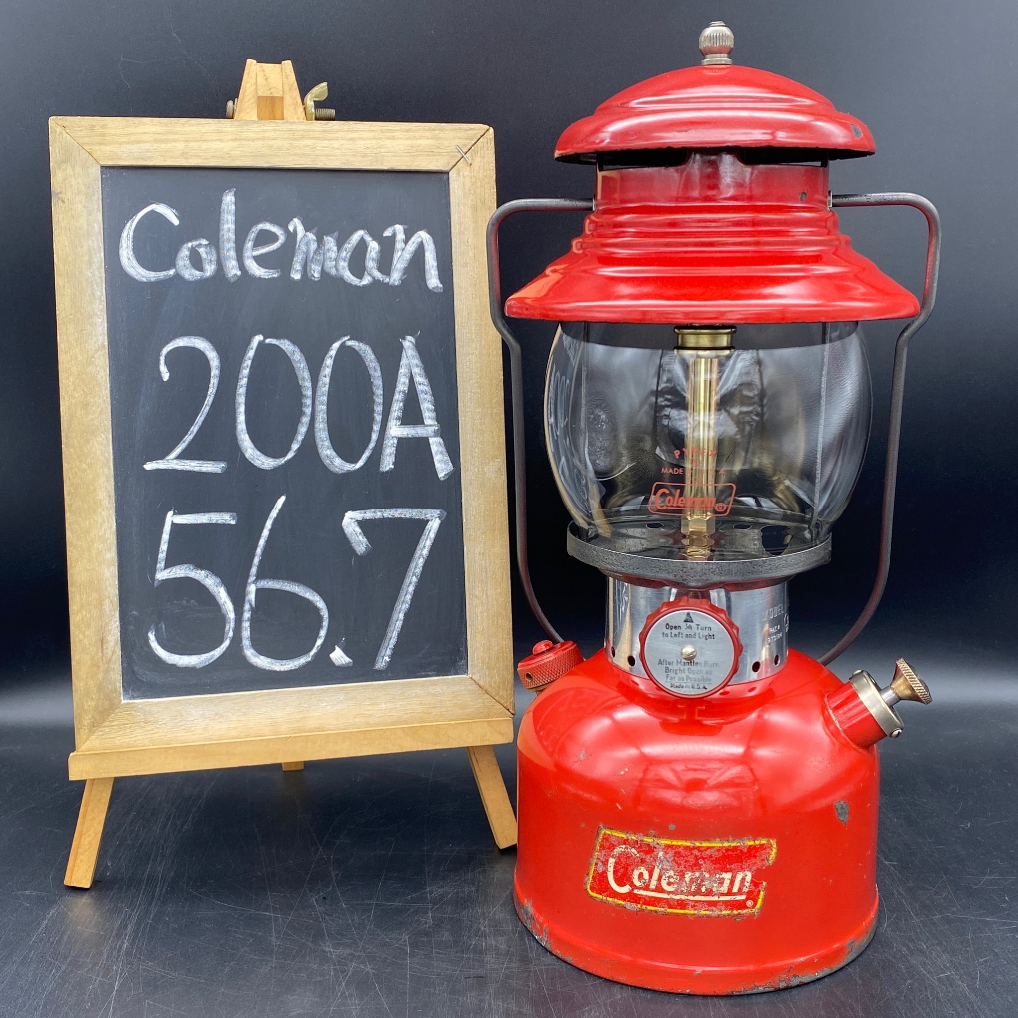 1956s COLEMAN 200A LANTERN | U's Lantern